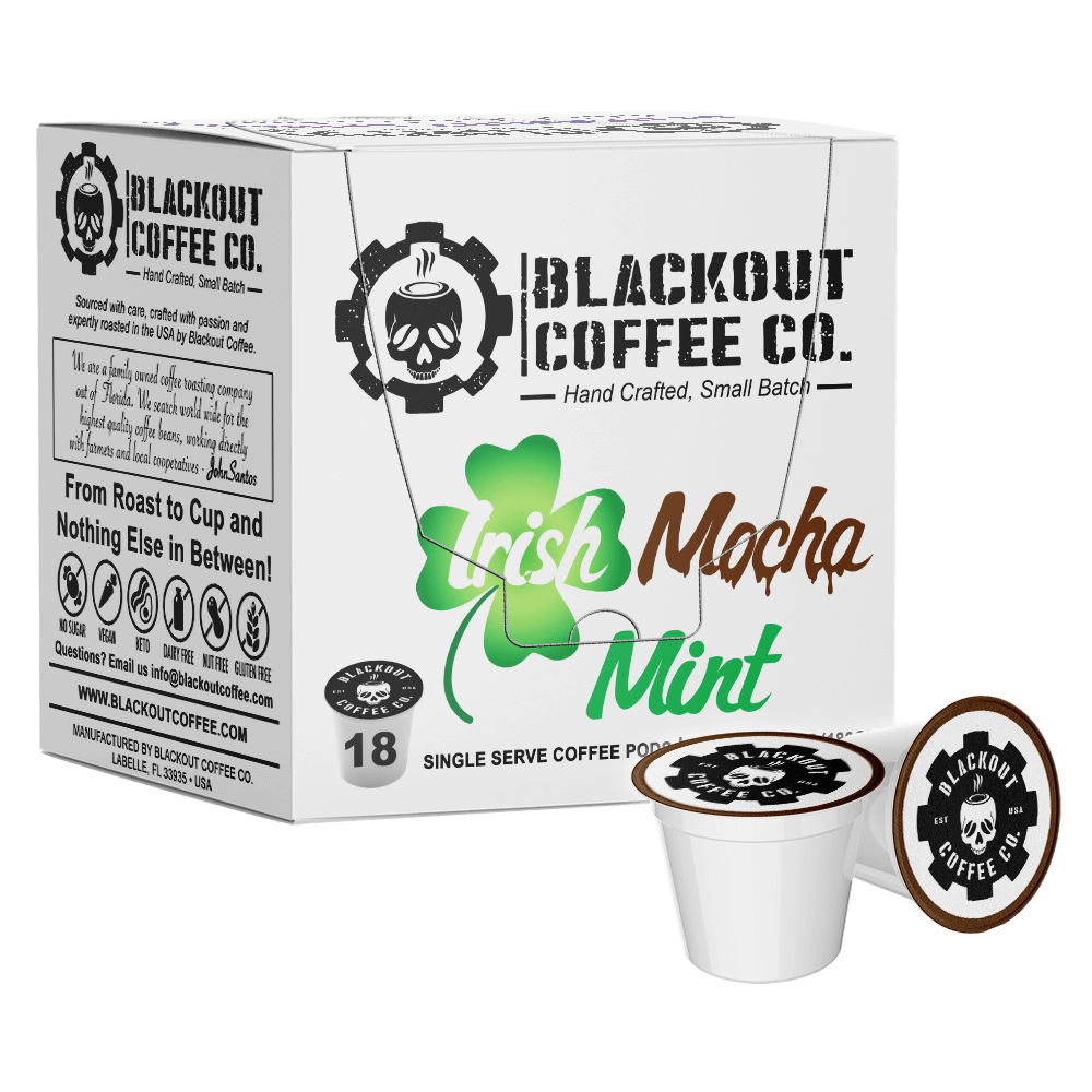 IRISH MOCHA MINT COFFEE PODS 18CT