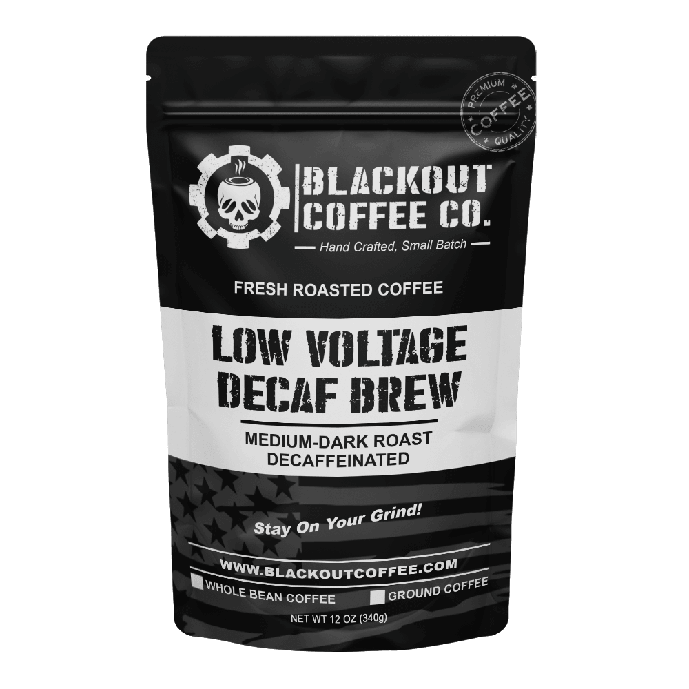 Low Voltage Decaf Coffee Bag 12oz