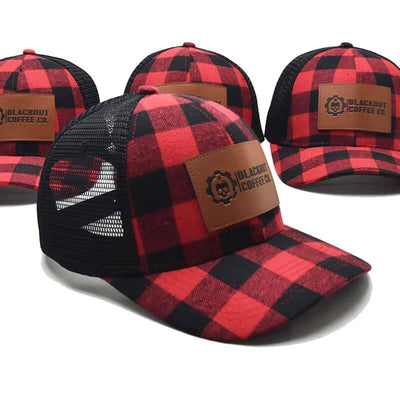 Snapback Plaid Hat