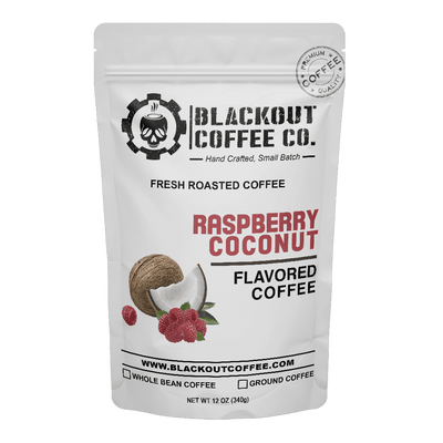 Raspberry Coconut Flavored Coffee Bag 12oz